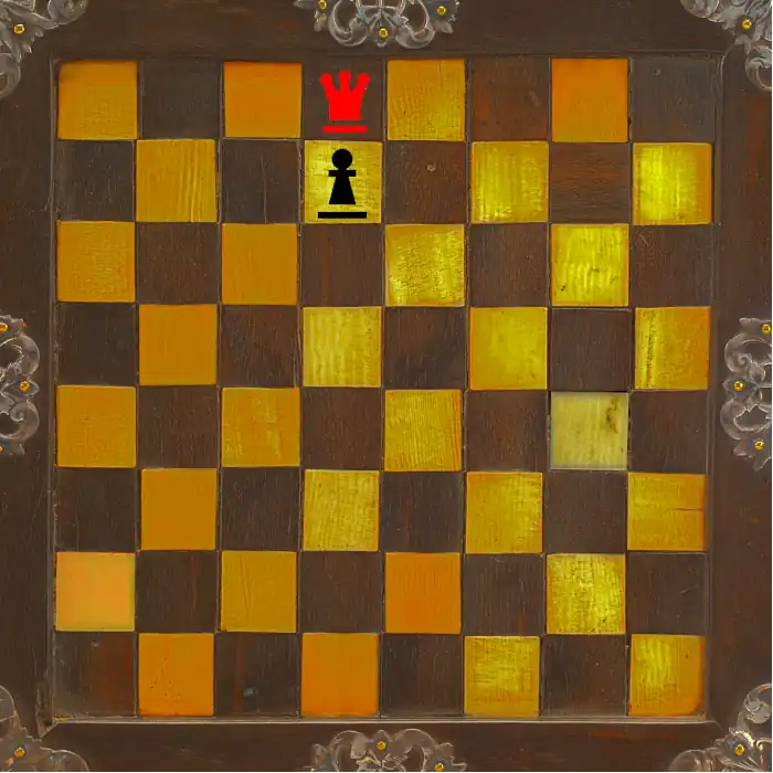 Moving this Pawn to the end of the board lets it become another piece.